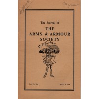 THE JOURNAL OF THE ARMS & ARMOUR SOCIETY VOL VI, NO.1